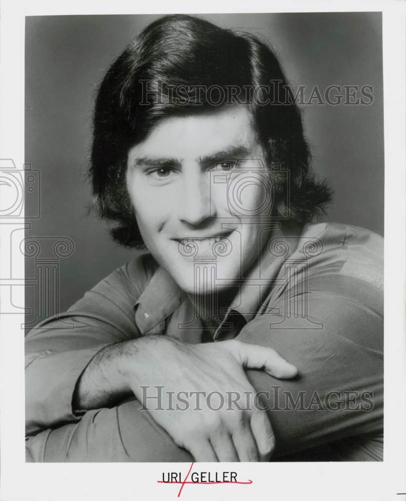 1973 Press Photo Author Uri Geller - hpp22529- Historic Images