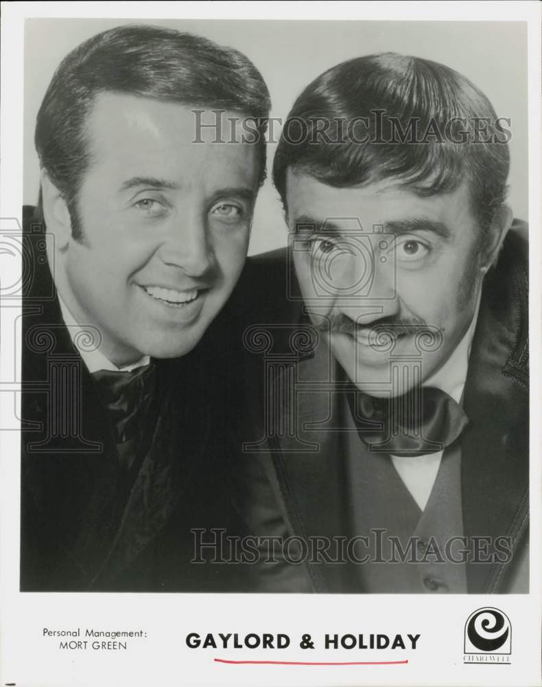 Press Photo Gaylord &amp; Holiday - hpp22537- Historic Images