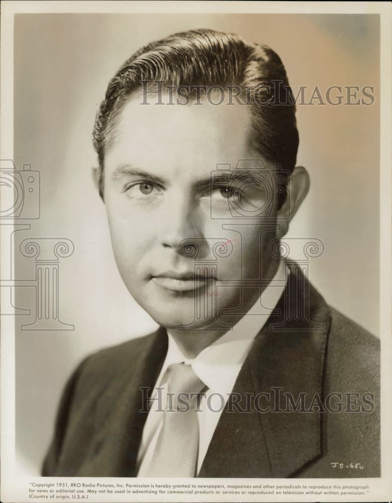 1951 Press Photo Actor Jack Beutel - hpp22651- Historic Images