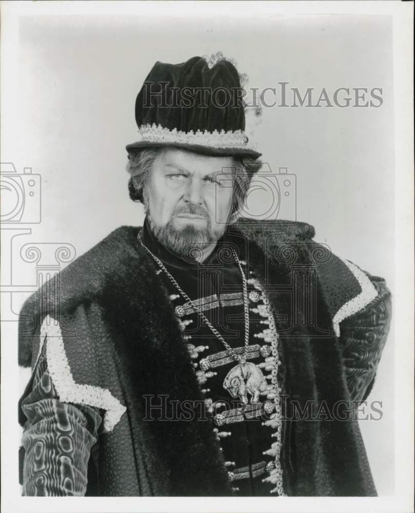 1980 Press Photo Actor Paul Plishka in Verdi&#39;s &quot;Don Carlo&quot;, &quot;Live from the Met&quot;- Historic Images