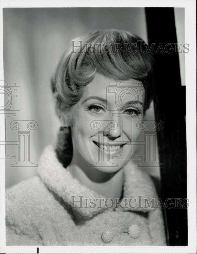 Press Photo Actress Elizabeth Hubbard, Star of &quot;The Doctors&quot; on NBC - hpp22869- Historic Images