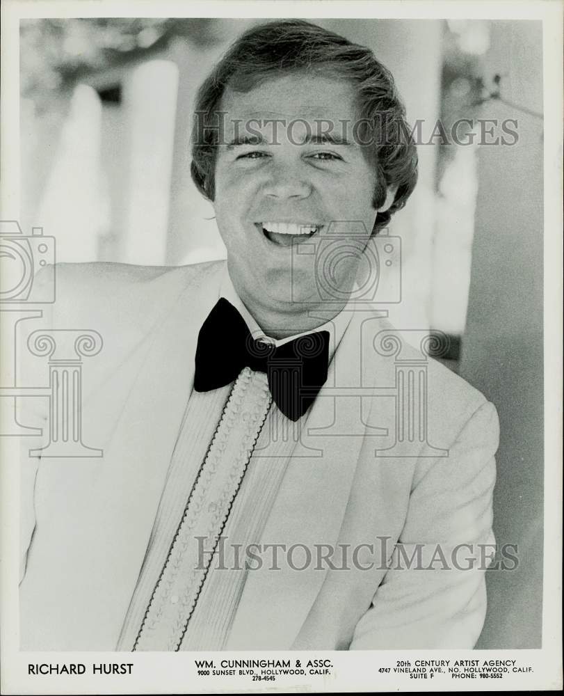 Press Photo Actor Richard Hurst - hpp23228- Historic Images