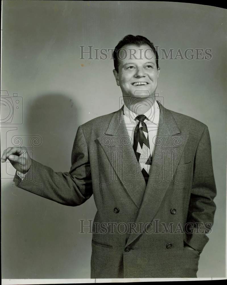 1956 Press Photo Actor Scat Powell - hpp23686- Historic Images