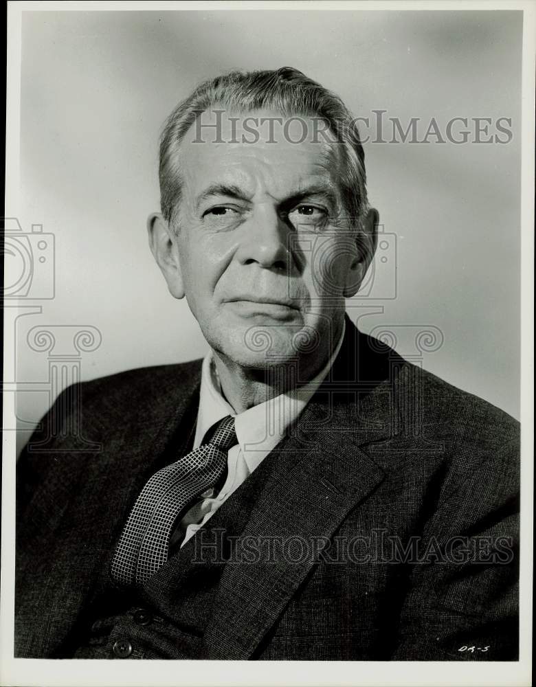 1962 Press Photo Actor Raymond Massey - hpp24042- Historic Images