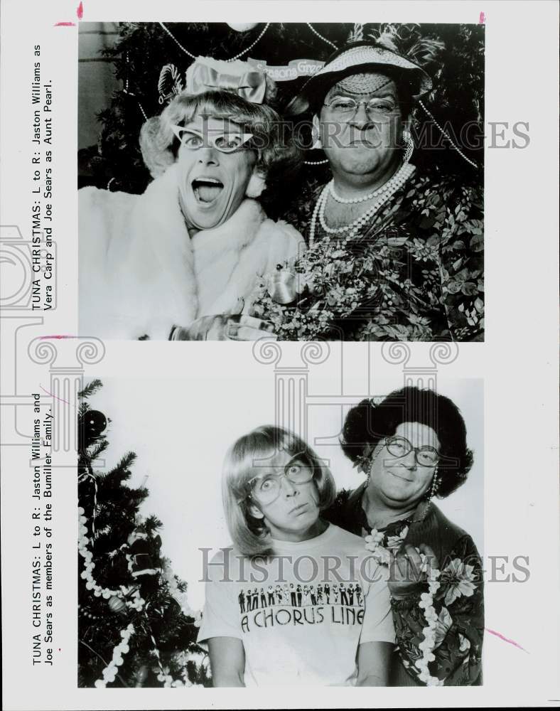 1993 Press Photo Jaston Williams &amp; Joe Sears, Stars of &quot;Greater Tuna&quot;- Historic Images