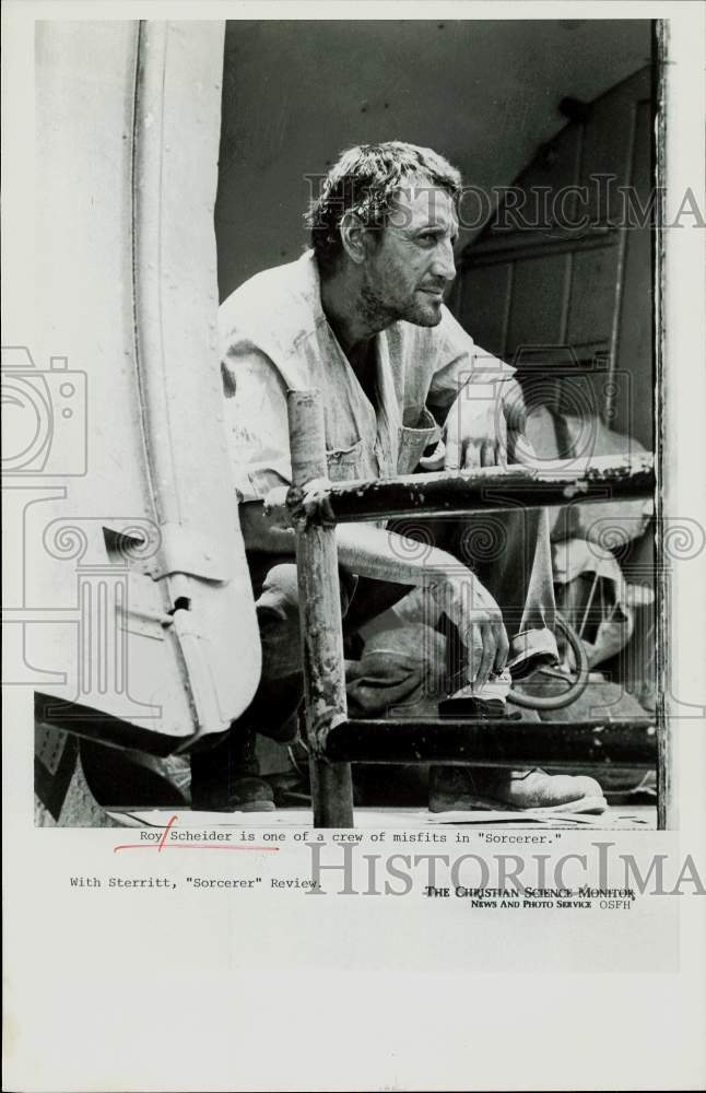 Press Photo Actor Roy Scheider in &quot;Sorcerer&quot; Movie - hpp24383- Historic Images