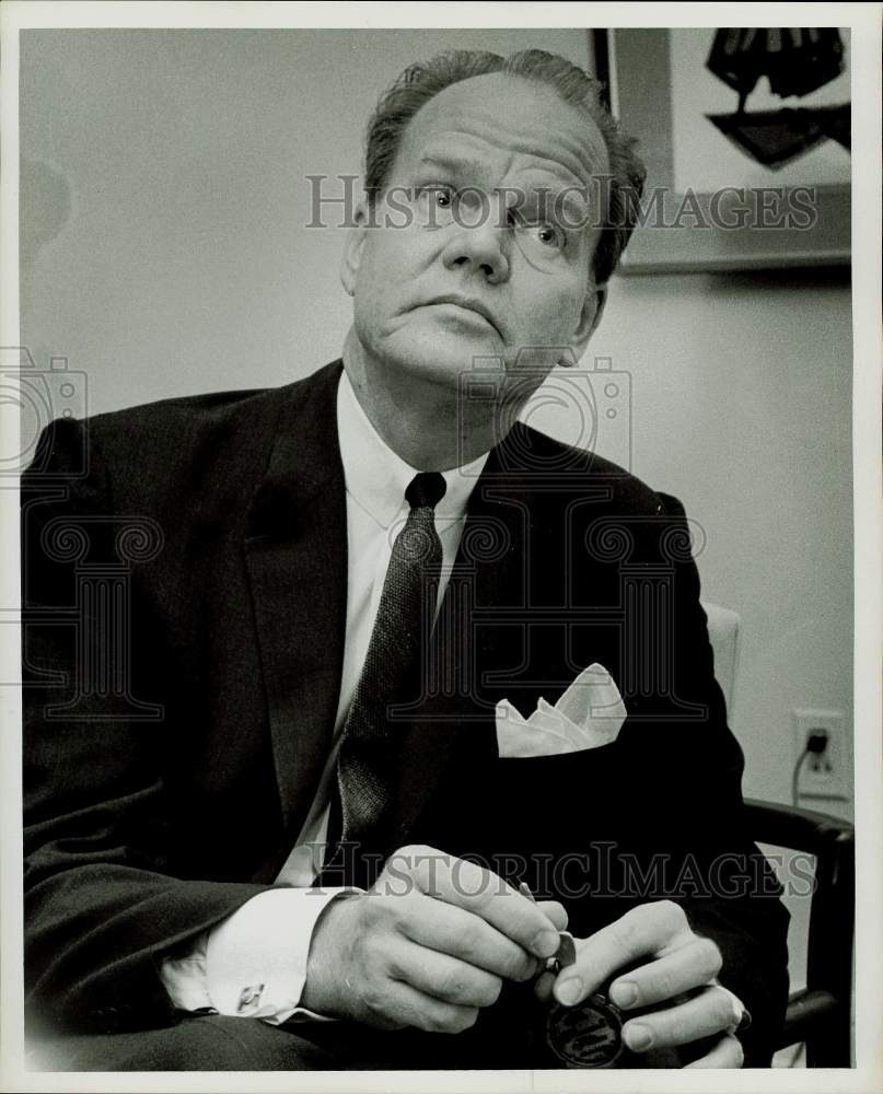 1967 Press Photo Radio Host Paul Harvey - hpp24566- Historic Images