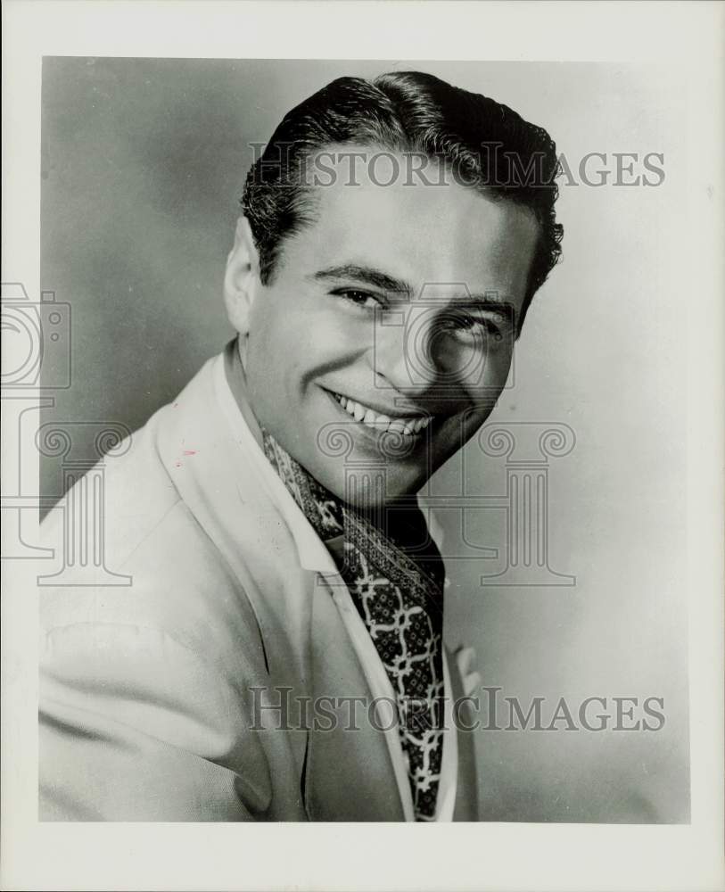 1958 Press Photo Actor/Singer Jacques Foti - hpp25085- Historic Images