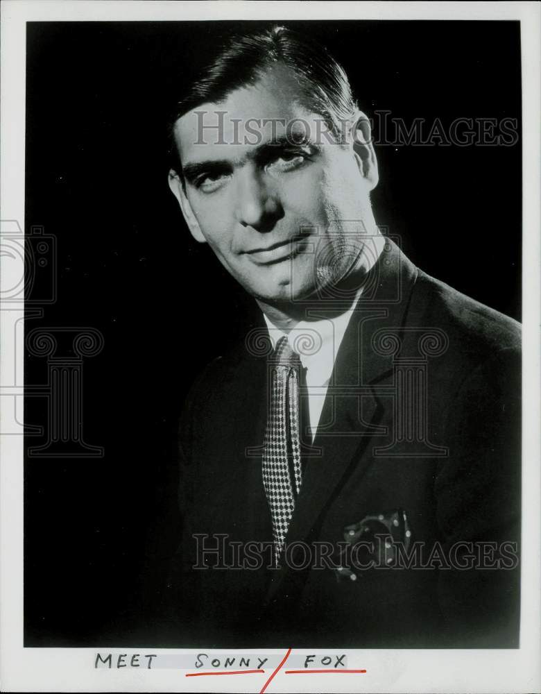 1970 Press Photo Sonny Fox, President Academy of Television Arts & Sciences- Historic Images