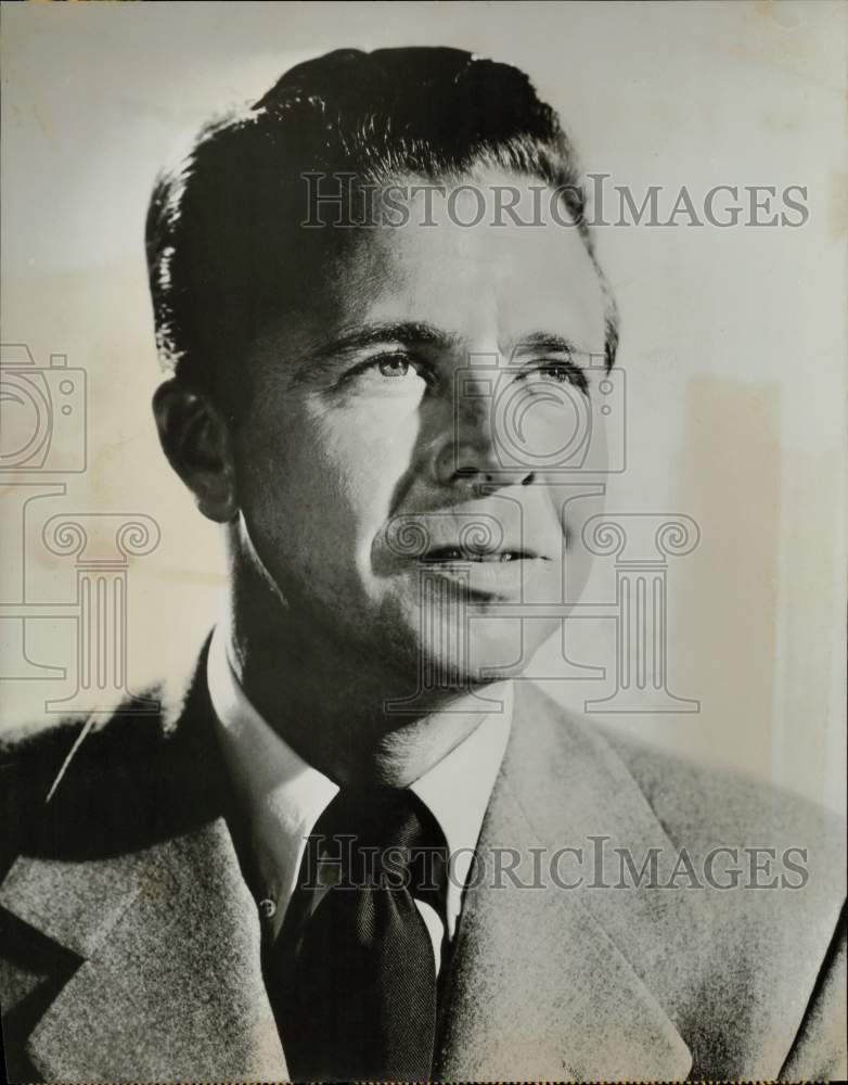 1956 Press Photo Dick Powell, movie star - hpp25954- Historic Images