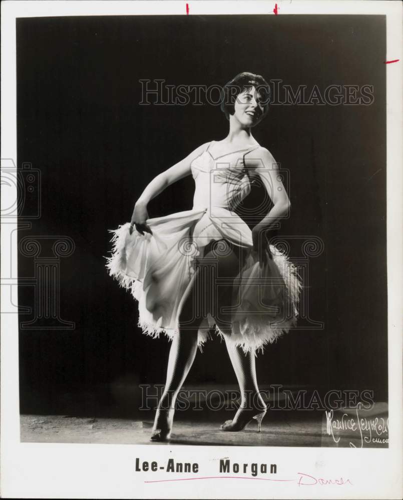 1961 Press Photo Dancer Lee-Anne Morgan - hpp26441- Historic Images