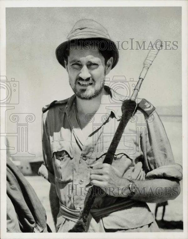 1956 Press Photo Eric Sevareid, Chief CBS Washington Correspondent - h ...