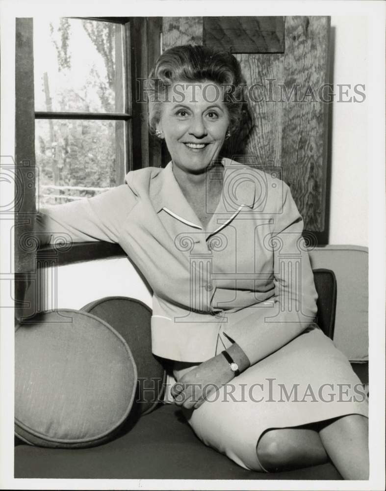 1962 Press Photo Actress Anne Seymour on &quot;Empire&quot; - hpp26663- Historic Images