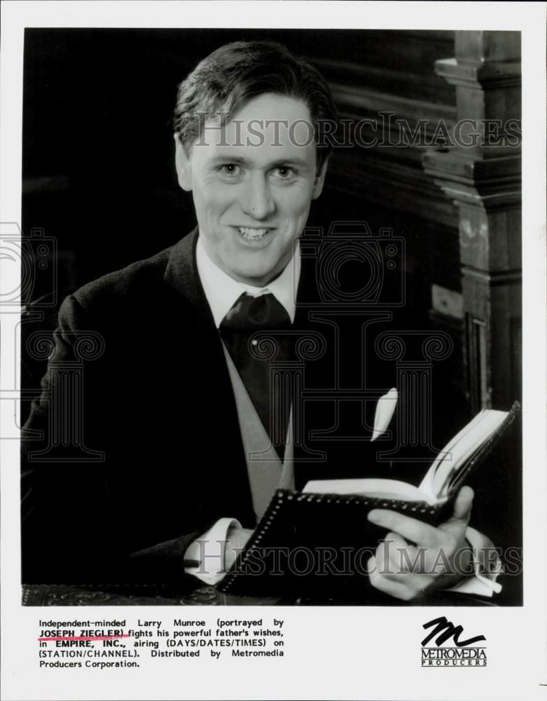 Press Photo Actor Joseph Ziegler in "Empire, Inc." - hpp26770
