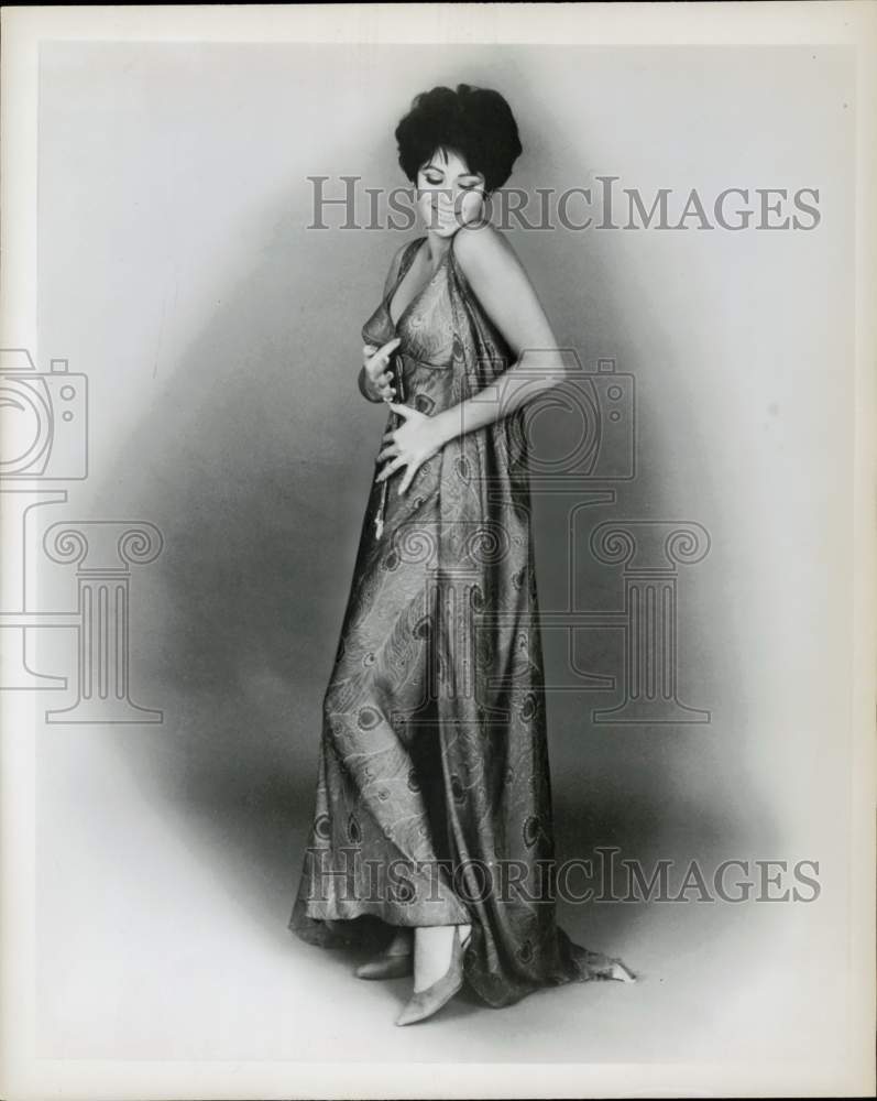 1966 Press Photo Singer Lainie Kazan - hpp26881- Historic Images