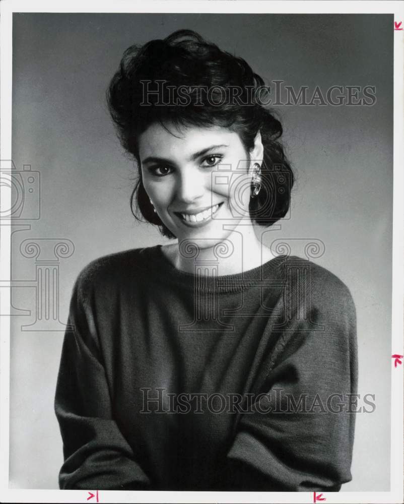 Press Photo Michelle Forbes stars in daytime series &quot;Guiding Light.&quot; - hpp27033- Historic Images