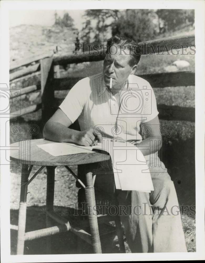 1960 Press Photo Author Maurice Zermatten - hpp27133- Historic Images