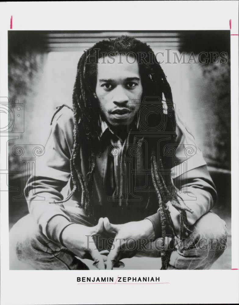 1990 Press Photo Benjamin Zephaniah - hpp27142- Historic Images