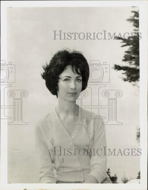 1961 Press Photo Author Merla Zellerbach - hpp27146 - Historic Images