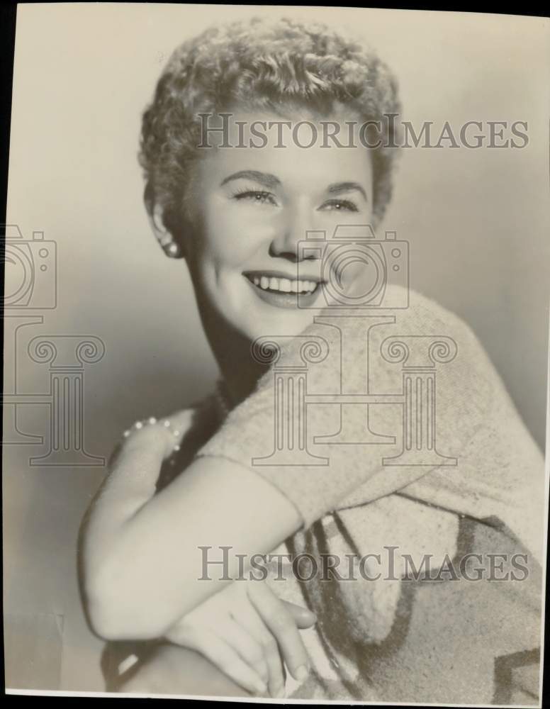 1955 Press Photo Singer Martha Wright - hpp27275- Historic Images