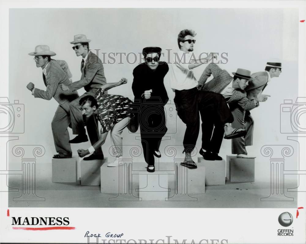 1984 Press Photo Madness, Music Group - hpp27398- Historic Images