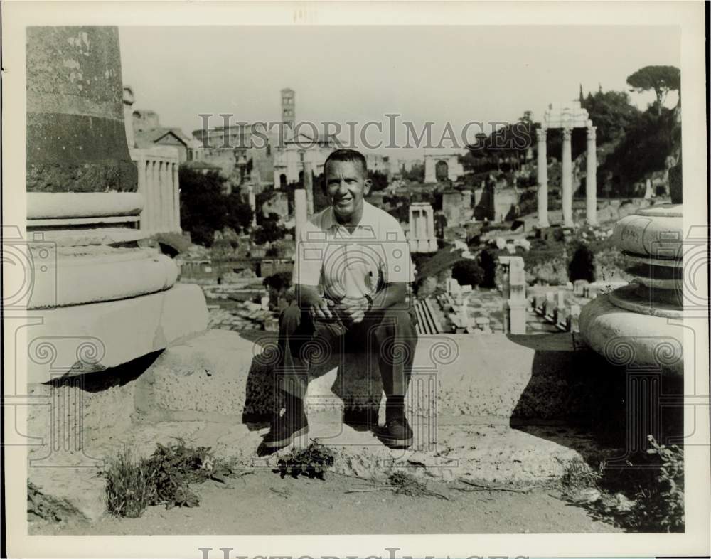 1959 Press Photo Author Irving Shulman - hpp27498- Historic Images