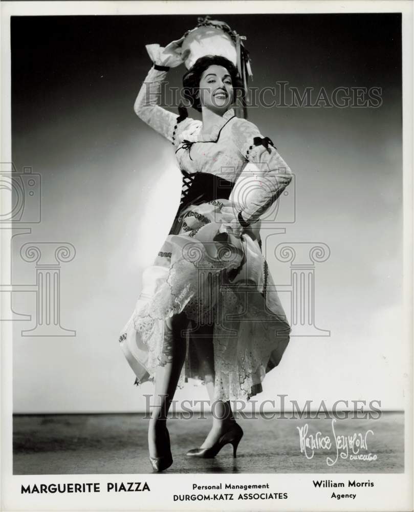 1959 Press Photo Singer Marguerite Piazza - hpp27566- Historic Images