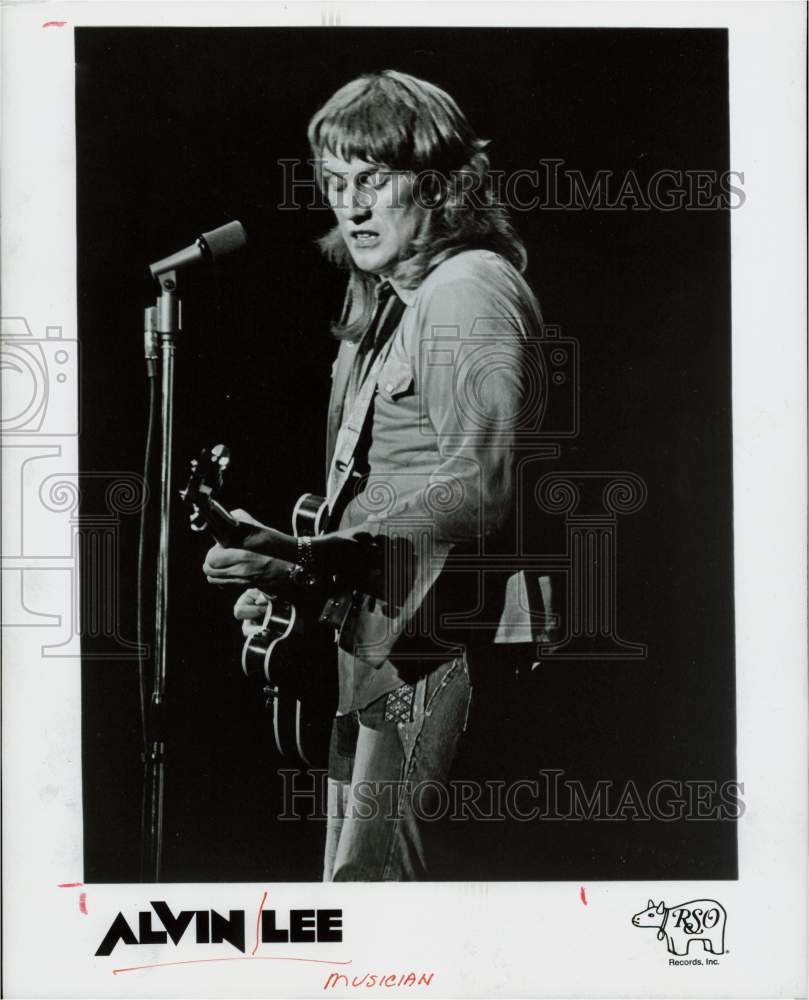 1978 Press Photo Musician Alvin Lee - hpp27583- Historic Images