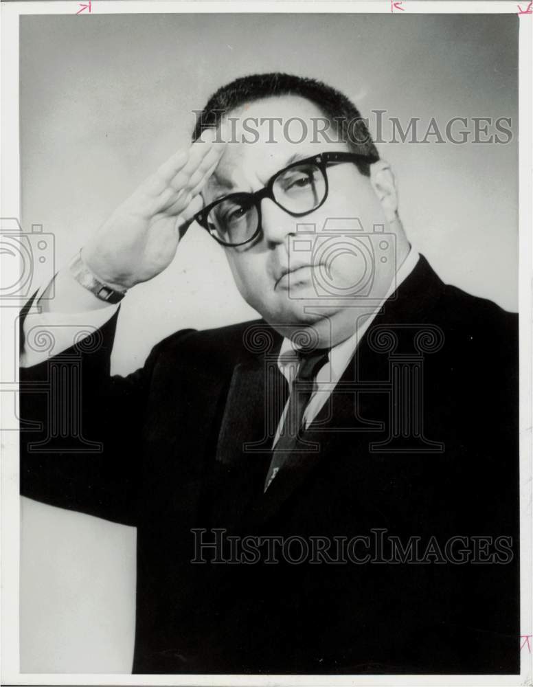 1966 Press Photo Entertainer Allan Sherman - hpp27675- Historic Images