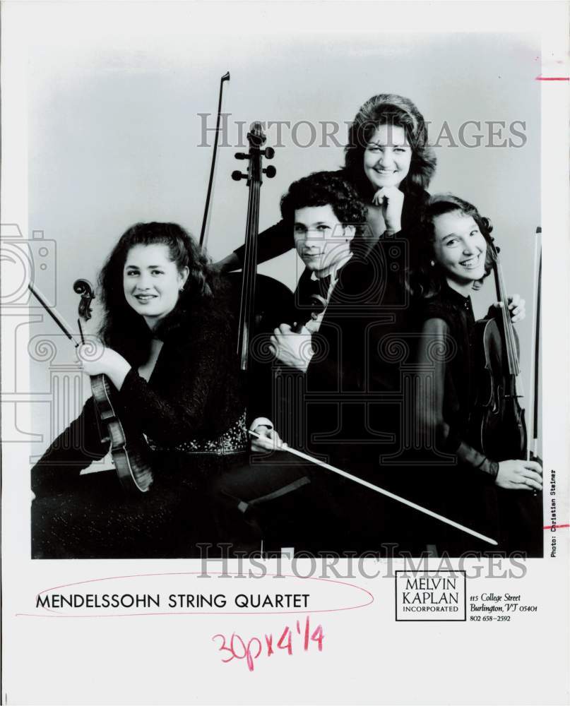 Press Photo Mendelssohn String Quartet - hpp27767- Historic Images