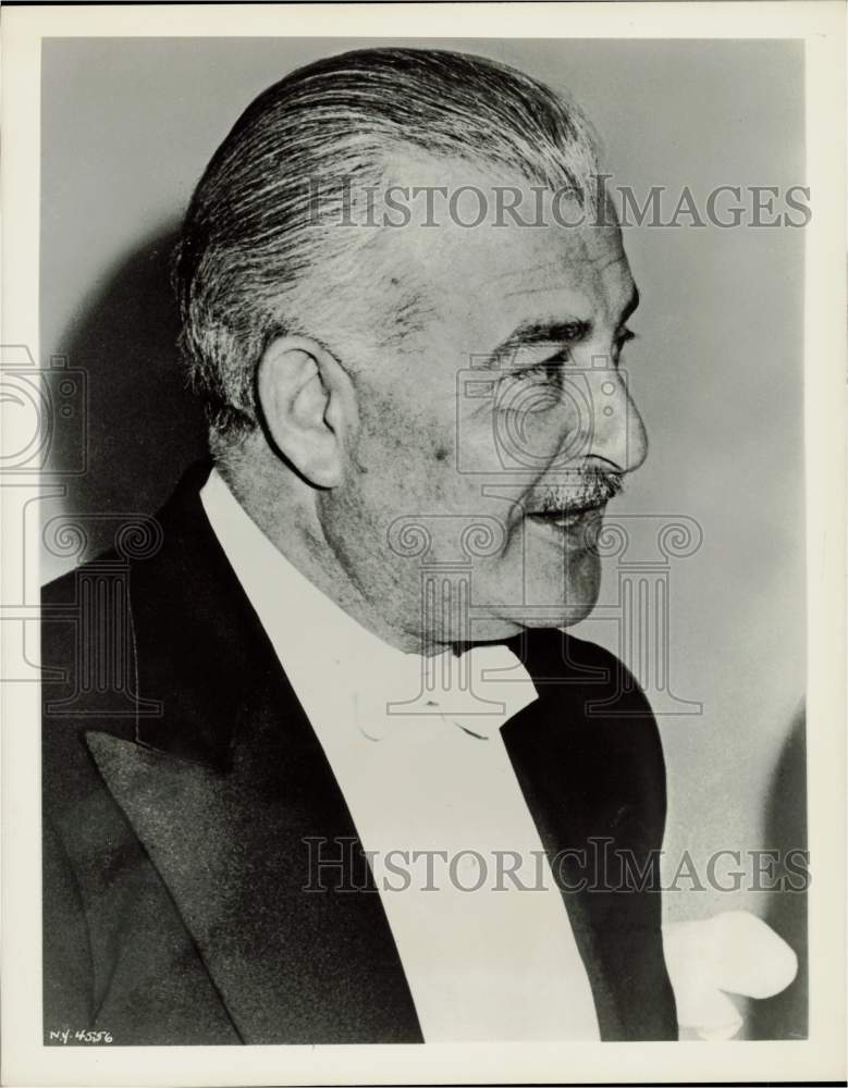 1962 Press Photo Arthur Fiedler, Conductor of Boston Pops Tour Orchestra- Historic Images