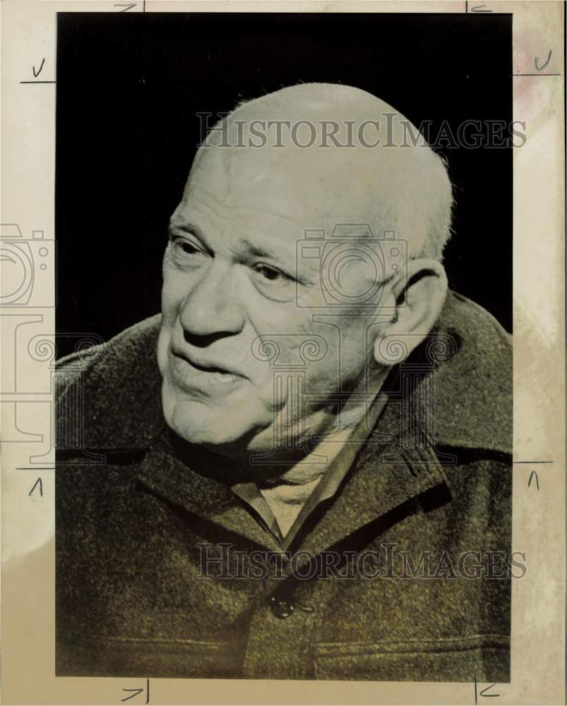 1968 Press Photo Author Eric Hoffer - hpp27840- Historic Images