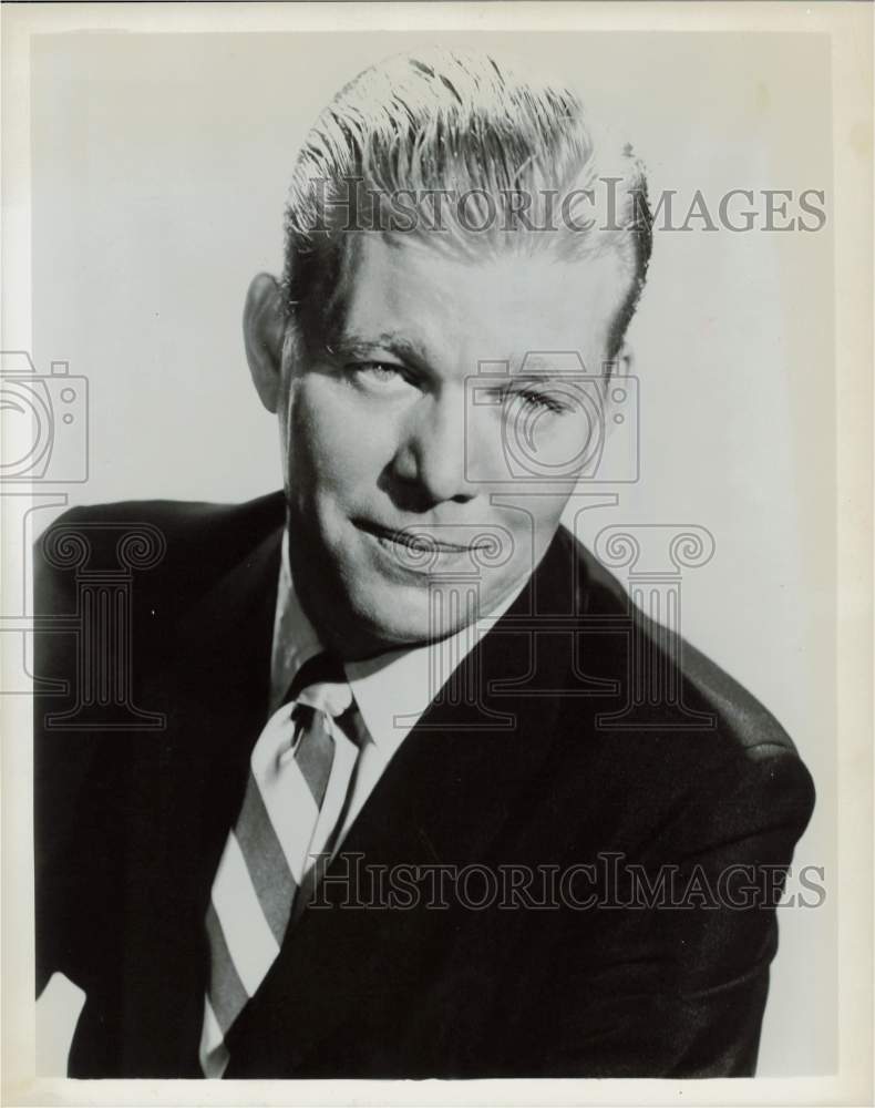 1958 Press Photo Jack Lescoulie, Star of &quot;Today&quot; TV Show - hpp27858- Historic Images