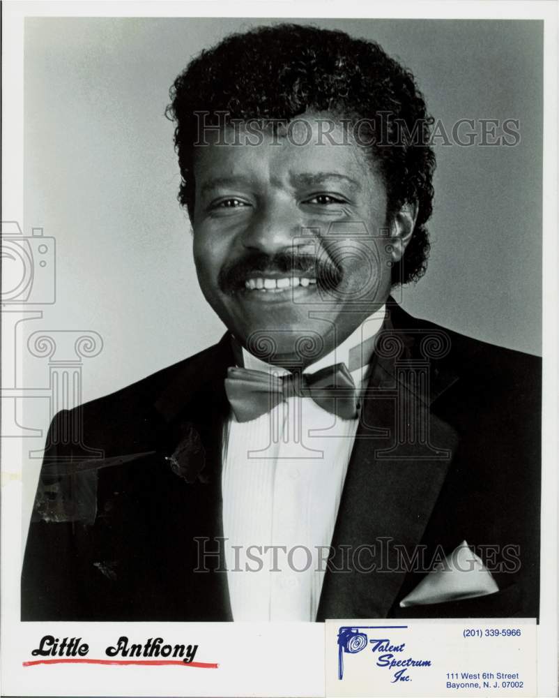 Press Photo Little Anthony, musical artist - hpp28013- Historic Images