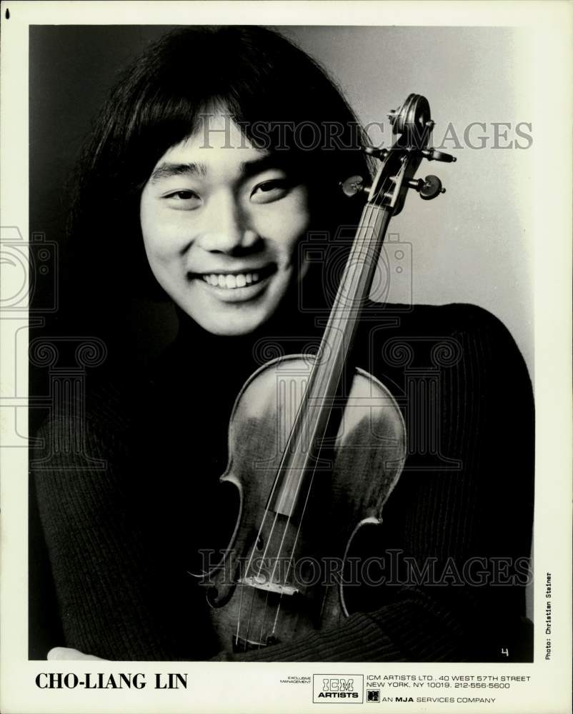 Press Photo Violinist Cho-Liang Lin - hpp28044- Historic Images