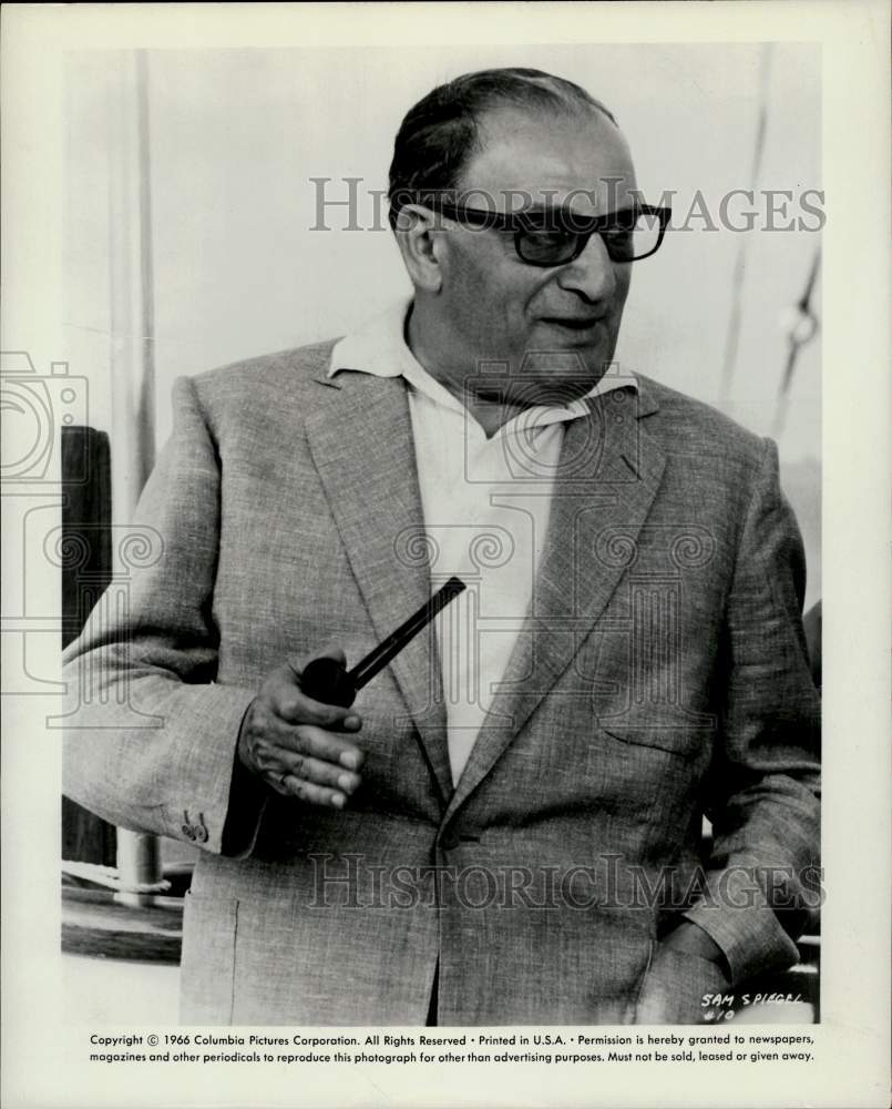 1966 Press Photo Hollywood Producer Sam Spiegel - hpp28054- Historic Images