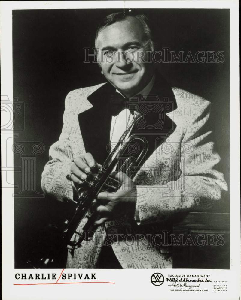 Press Photo Musician Charlie Spivak - hpp28067- Historic Images