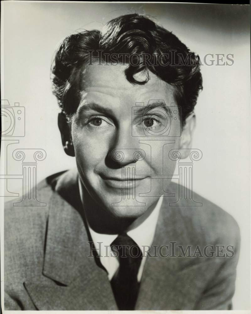 1955 Press Photo Actor Burgess Meredith - hpp28120- Historic Images