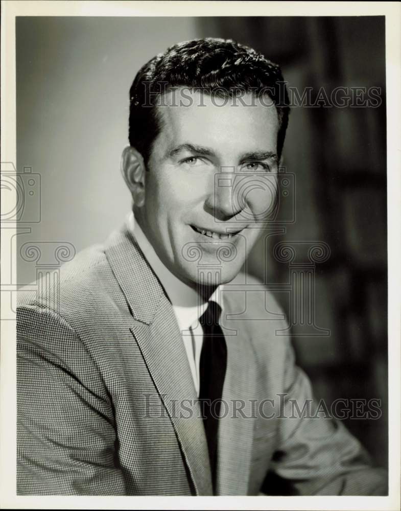 1962 Press Photo TV Emcee Bill Leyden - hpp28250- Historic Images