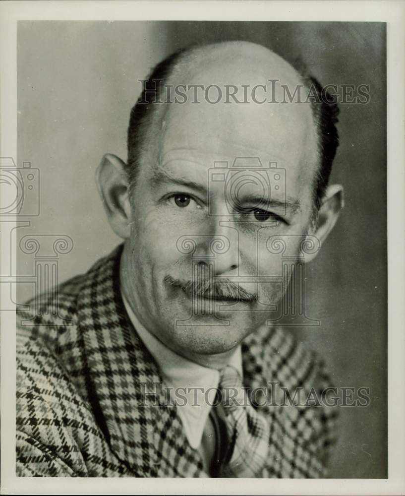 1950 Press Photo Geoffrey Household, Author of &quot;The High Place&quot; - hpp28547- Historic Images