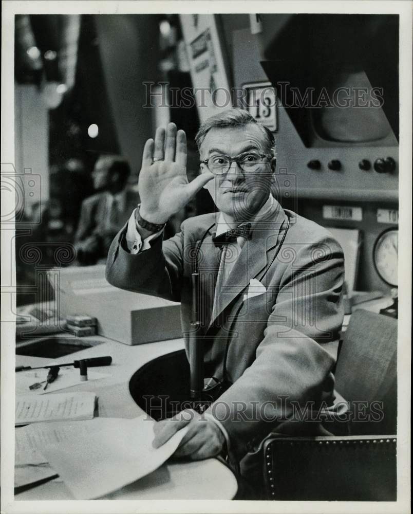 1956 Press Photo TV Star Dave Garroway - hpp28590- Historic Images