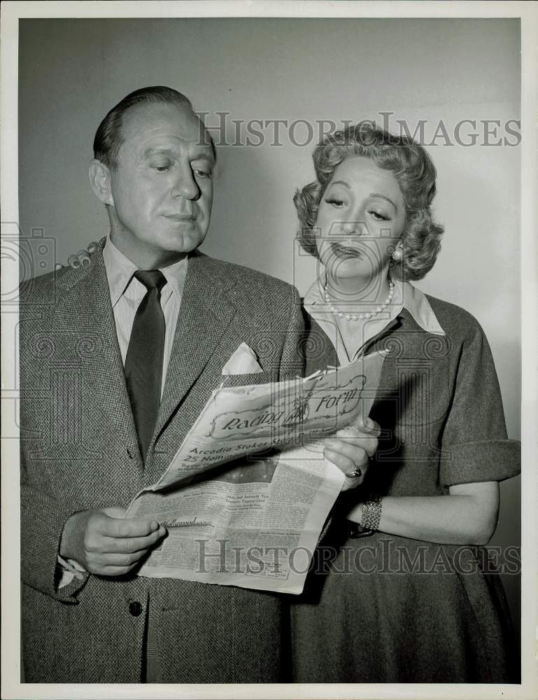 1960 Press Photo Actress Mary Livingstone &amp; Comedian Jack Benny - hpp28764- Historic Images