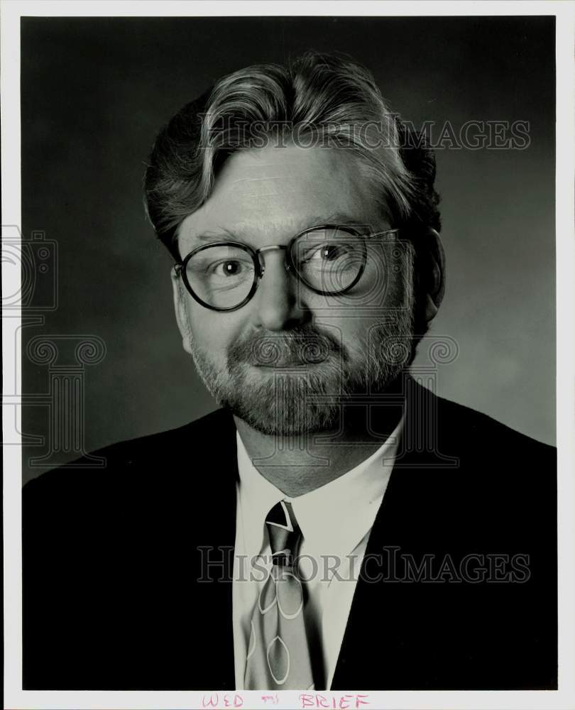 1992 Press Photo Warren Littlefield, President, NBC Entertainment - hpp28765- Historic Images