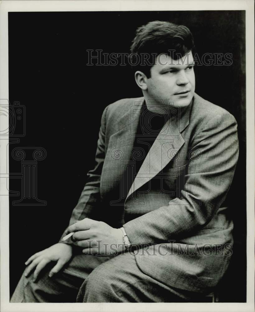 1956 Press Photo Author Robert Lowry - hpp28963- Historic Images