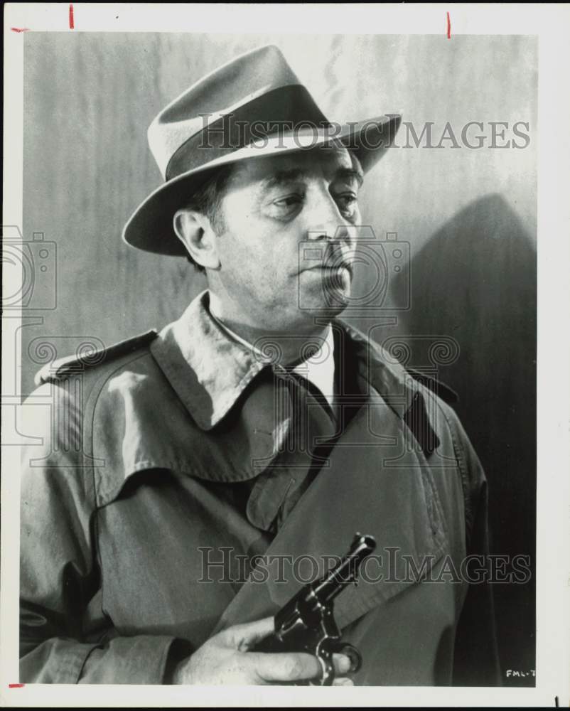 1984 Press Photo Actor Robert Mitchum in &quot;Farewell My Lovely&quot; - hpp29018- Historic Images