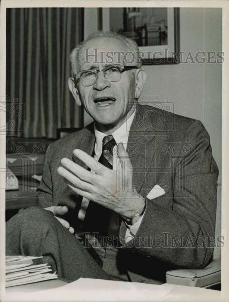 1961 Press Photo Philip Sporn, Immigrant-Head of American Electric Power- Historic Images