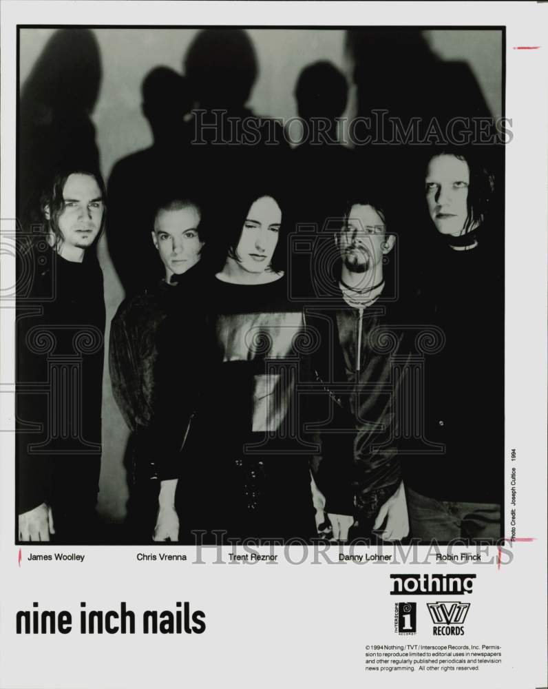 1994 Press Photo Nine Inch Nails, Music Group - hpp29735- Historic Images