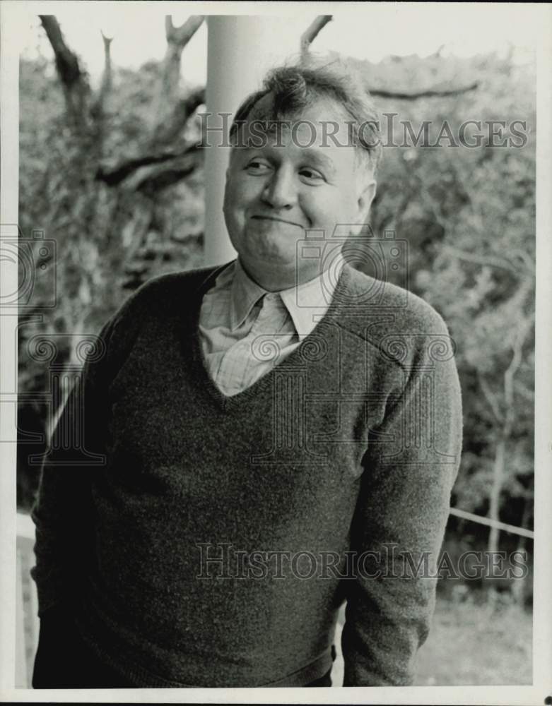 1978 Press Photo Malachy McCourt in &quot;The Dain Curse&quot; - hpp29838- Historic Images