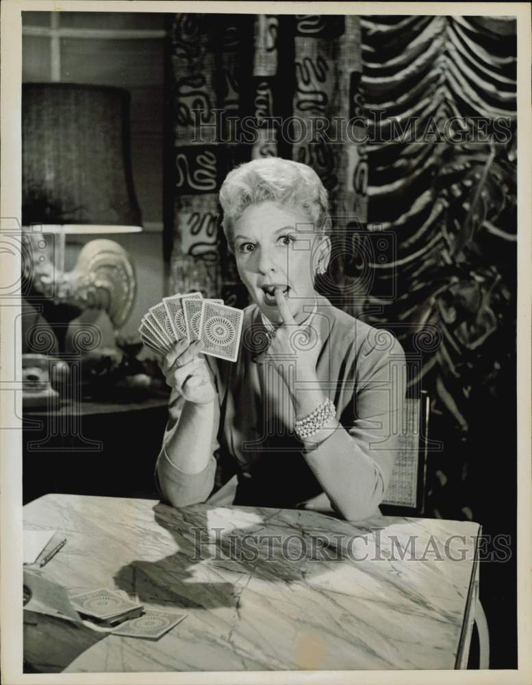 1956 Press Photo Actress Mary Martin in &quot;Born Yesterday&quot; - hpp29891- Historic Images