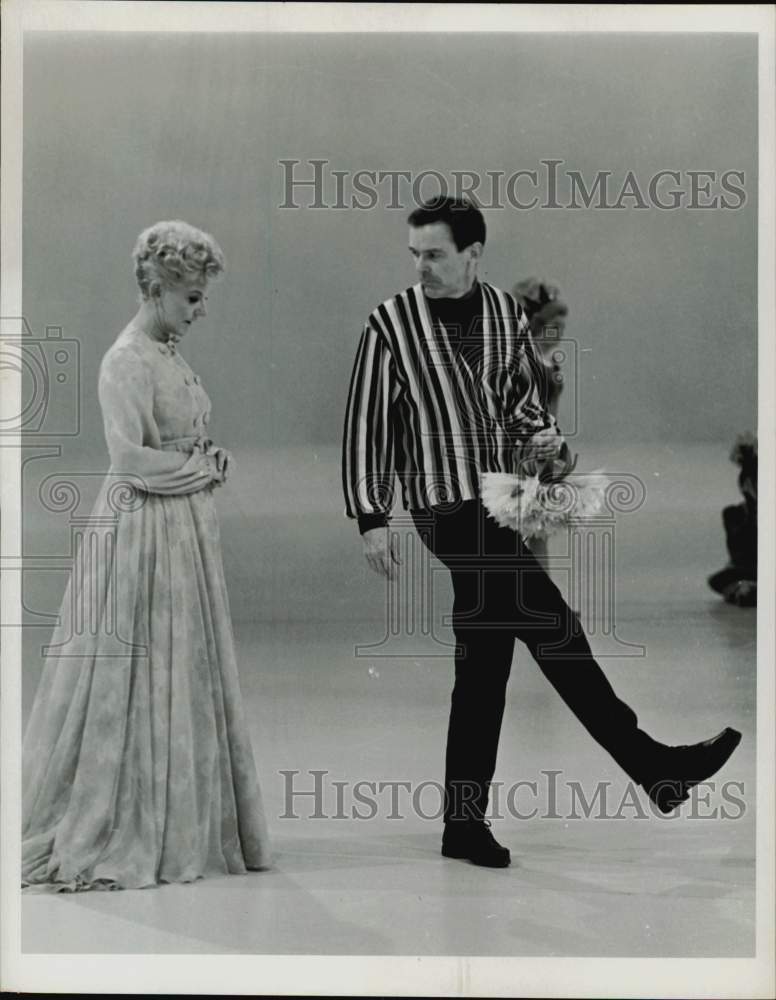 1967 Press Photo Dancer Gower Champion &amp; Mary Martin in NBC-TV Special- Historic Images